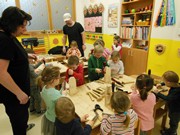 Dřevíčkování - polytechnika ve školce